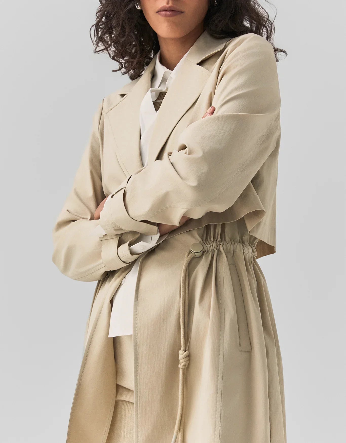Gabardina de nailon elástico 360