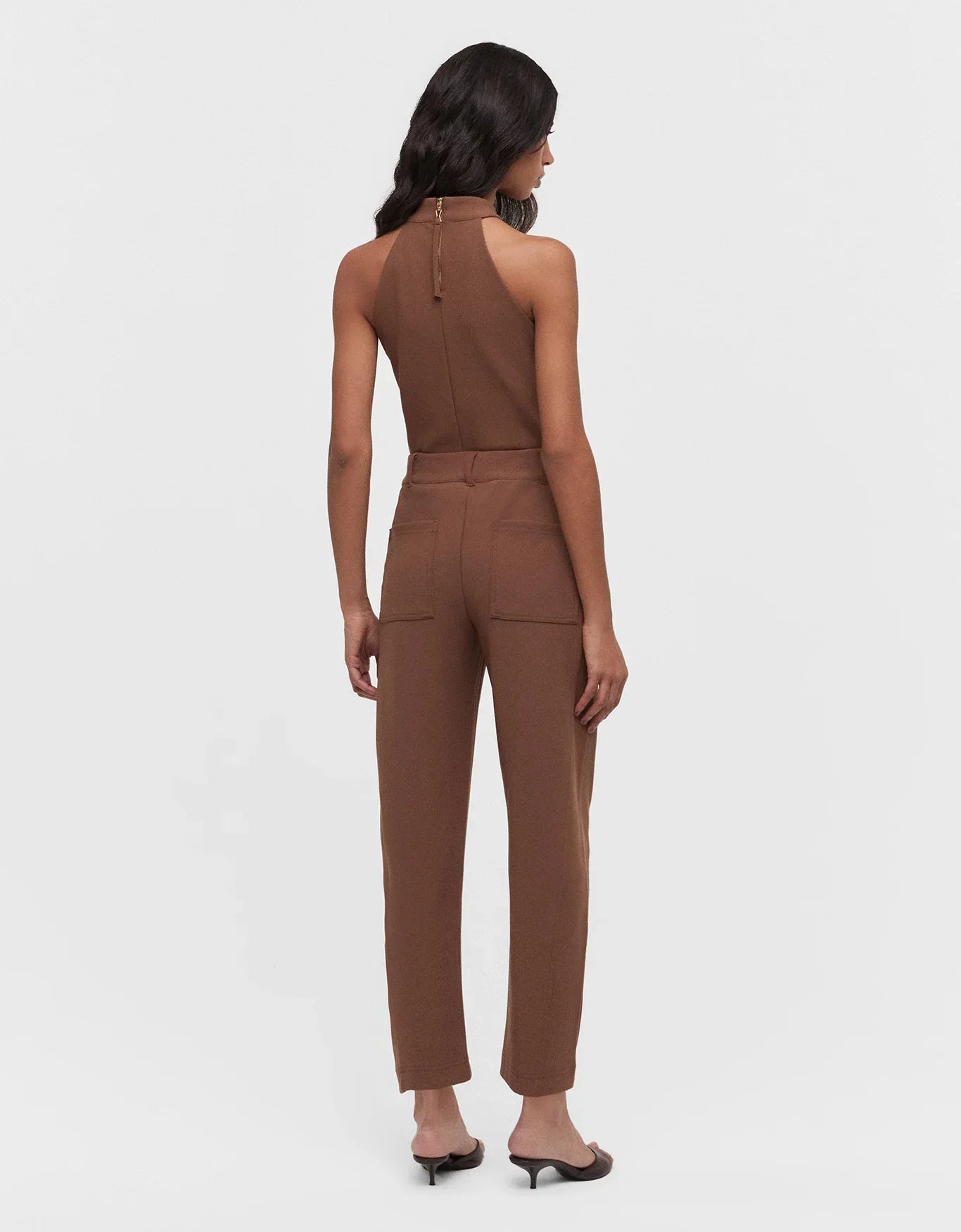Pantalones holgados de crepé 360
