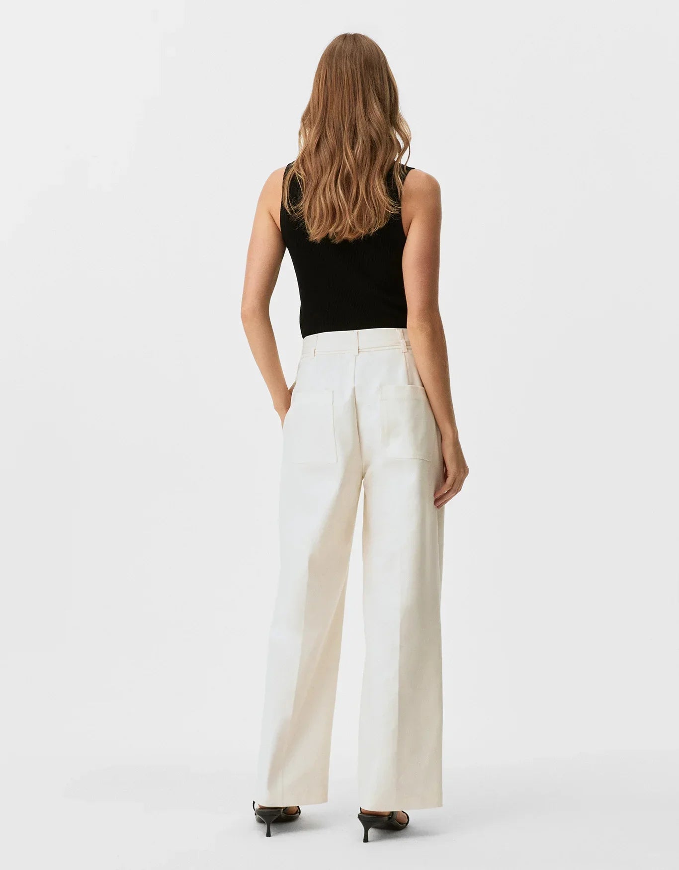 Pantalones de vestir con cinturón